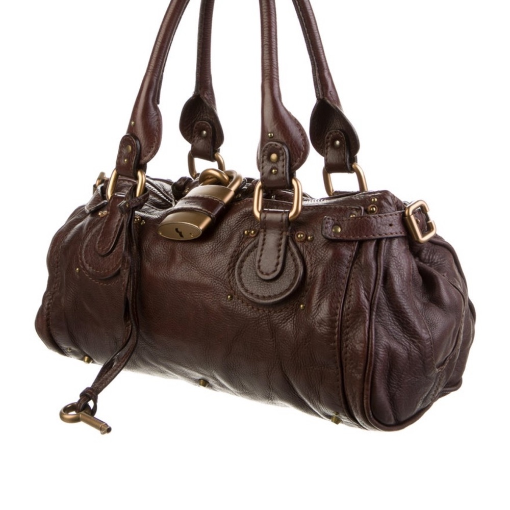 Brown Leather Handbag